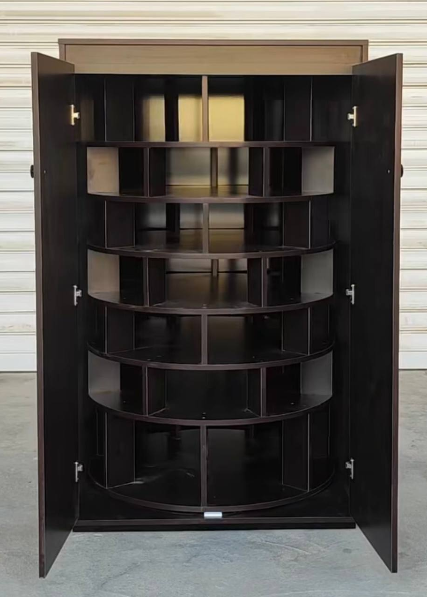 LuxeSpin Shoe Armoire