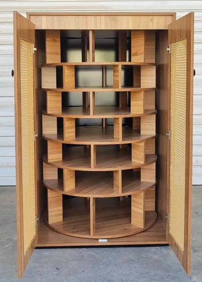 LuxeSpin Shoe Armoire